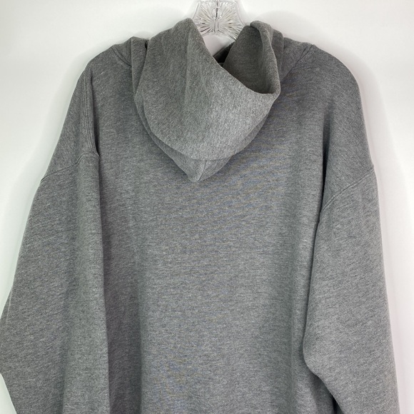 Jansport Gray Hooded UW Wisconsin Badgers Sweatshirt Size XL - Picture 5 of 9